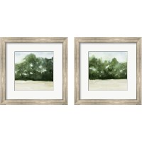 Framed 'Loose Landscape 2 Piece Framed Art Print Set' border=