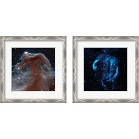 Framed 'Space Photography 2 Piece Framed Art Print Set' border=