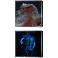 Framed 'Space Photography 2 Piece Canvas Print Set' border=