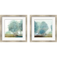 Framed 'Blueberry Hill 2 Piece Framed Art Print Set' border=