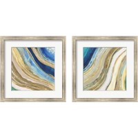 Framed 'Agate 2 Piece Framed Art Print Set' border=