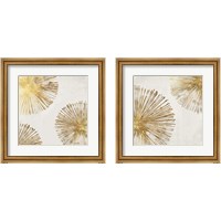 Framed 'Gold Star 2 Piece Framed Art Print Set' border=