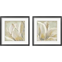 Framed 'Fresh Bloom 2 Piece Framed Art Print Set' border=