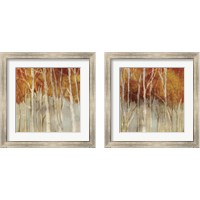 Framed 'Belgium Forest 2 Piece Framed Art Print Set' border=