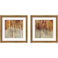 Framed 'Belgium Forest 2 Piece Framed Art Print Set' border=