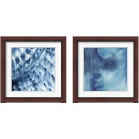 Framed 'Indigo Dye 2 Piece Framed Art Print Set' border=