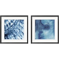 Framed 'Indigo Dye 2 Piece Framed Art Print Set' border=