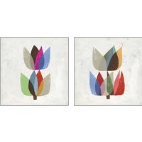 Framed 'Tulip 2 Piece Art Print Set' border=