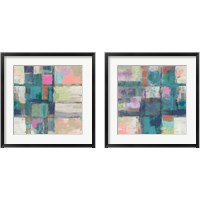 Framed 'Island Hues 2 Piece Framed Art Print Set' border=