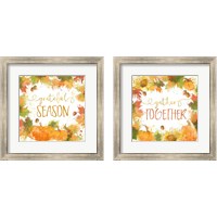 Framed 'Harvest Splash 2 Piece Framed Art Print Set' border=