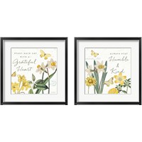 Framed 'Citron Curiosities 2 Piece Framed Art Print Set' border=