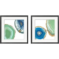 Framed 'Gem Stones 2 Piece Framed Art Print Set' border=