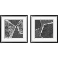 Framed 'Orchestrated Geometry 2 Piece Framed Art Print Set' border=