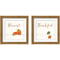 Framed 'Underlined Fall  2 Piece Framed Art Print Set' border=