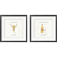 Framed 'Flavor Notes 2 Piece Framed Art Print Set' border=