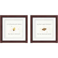 Framed 'Calorie Cuties 2 Piece Framed Art Print Set' border=