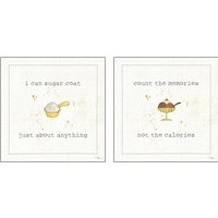 Framed 'Calorie Cuties 2 Piece Art Print Set' border=