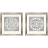 Framed 'Seville FB Greige 2 Piece Framed Art Print Set' border=