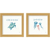 Framed 'Maritime  2 Piece Framed Art Print Set' border=