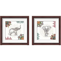 Framed 'Mandala Morning 2 Piece Framed Art Print Set' border=