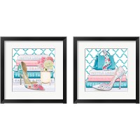 Framed 'Fearless Fashion 2 Piece Framed Art Print Set' border=