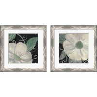 Framed 'Dogwood  2 Piece Framed Art Print Set' border=