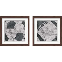 Framed 'Sports 2 Piece Framed Art Print Set' border=