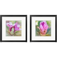 Framed 'Spring Bud 2 Piece Framed Art Print Set' border=