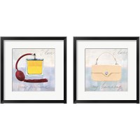 Framed 'I Love my Fashion 2 Piece Framed Art Print Set' border=