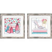 Framed 'Fearless Fashion 2 Piece Framed Art Print Set' border=