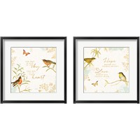 Framed 'Natures Wisdom 2 Piece Framed Art Print Set' border=