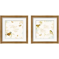 Framed 'Natures Wisdom 2 Piece Framed Art Print Set' border=