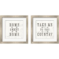 Framed 'Farmhouse Fresh 2 Piece Framed Art Print Set' border=