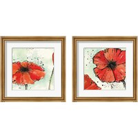 Framed 'Not a California Poppy 2 Piece Framed Art Print Set' border=