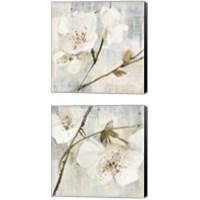 Framed 'Elegance Greige 2 Piece Canvas Print Set' border=