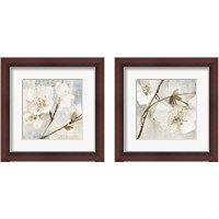 Framed 'Elegance Greige 2 Piece Framed Art Print Set' border=