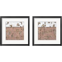 Framed 'Inlay  2 Piece Framed Art Print Set' border=