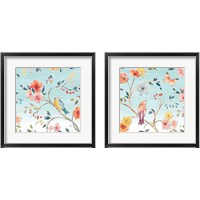 Framed 'Natures Bliss 2 Piece Framed Art Print Set' border=