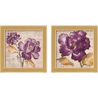 Framed 'Lilac Beauty 2 Piece Framed Art Print Set' border=