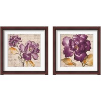 Framed 'Lilac Beauty 2 Piece Framed Art Print Set' border=