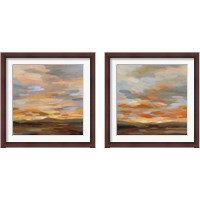 Framed 'High Desert Sky 2 Piece Framed Art Print Set' border=