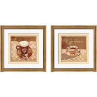 Framed 'Coffee 2 Piece Framed Art Print Set' border=