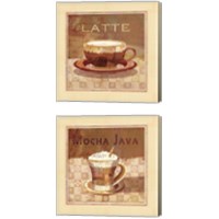 Framed 'Coffee 2 Piece Canvas Print Set' border=