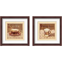 Framed 'Coffee 2 Piece Framed Art Print Set' border=