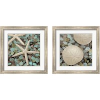 Framed 'Aquatic 2 Piece Framed Art Print Set' border=