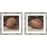 Framed 'Vintage Leather 2 Piece Framed Art Print Set' border=