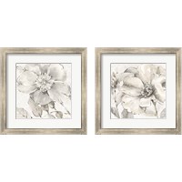 Framed 'Indigold Gray 2 Piece Framed Art Print Set' border=