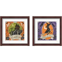 Framed 'Stay Creepy 2 Piece Framed Art Print Set' border=