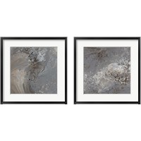 Framed 'Modern Flow 2 Piece Framed Art Print Set' border=