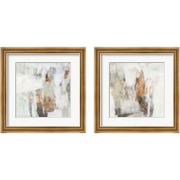 Framed 'Burnished Mint 2 Piece Framed Art Print Set' border=